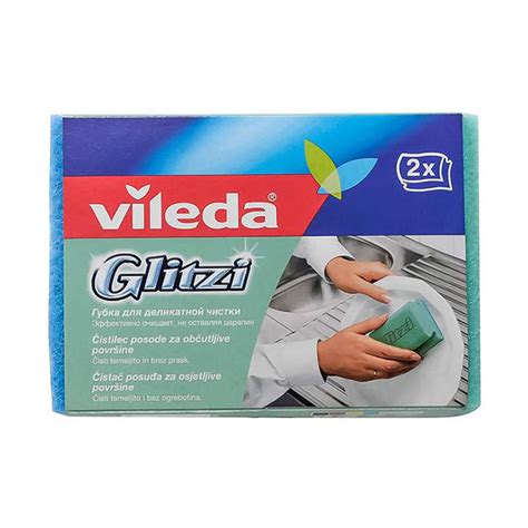 Sunđer sa abrazivom GLITZI TEFLON 2/1 Vileda 22112 6700004 | Volim svoj dom