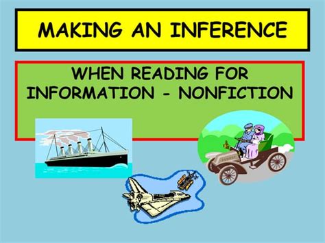 Image result for Making Inference PPT