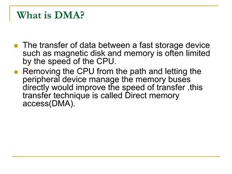 Explain Direct Memory Access 的图像结果