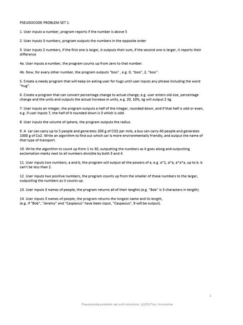 Image result for Psudocode Question Examples