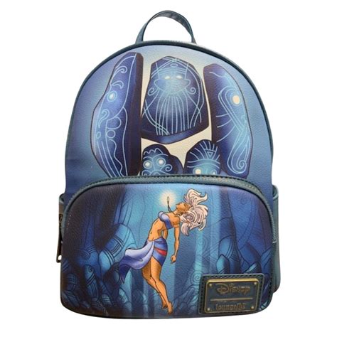 Buy Atlantis Glow in the Dark Mini Backpack Loungefly Disney Exclusive ...
