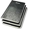 Cubic A7 Palm Notebook | Black | Pack of 3 | Compact & Stylish ...