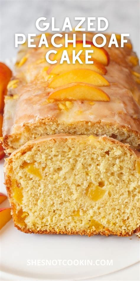 peach loaf bread