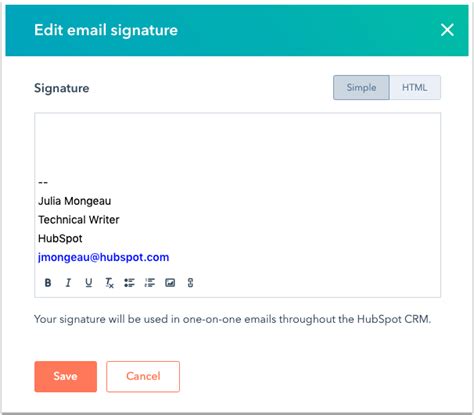 How to Add an Email Signature in HubSpot CRM? |MakeWebBetter