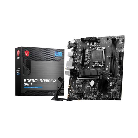 MSI B760M Bomber Wifi Motherboard | Hardware Nest