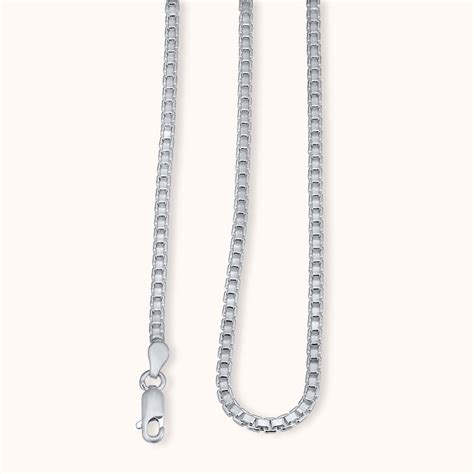 Link Chain For Men – Shining Silver.in