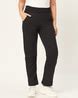 Buy Black Track Pants for Women by Alsace Lorraine Paris Online | Ajio.com