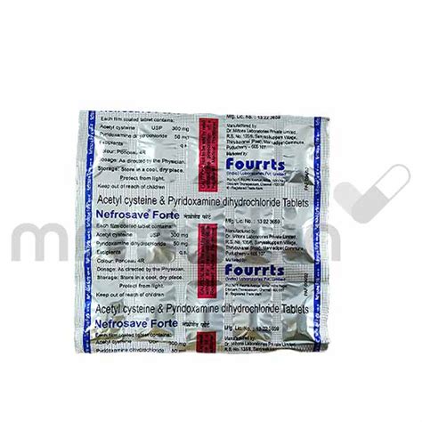 Buy Nefrosave Forte Tablet Online: Uses, Price, And Side Effects | MrMed