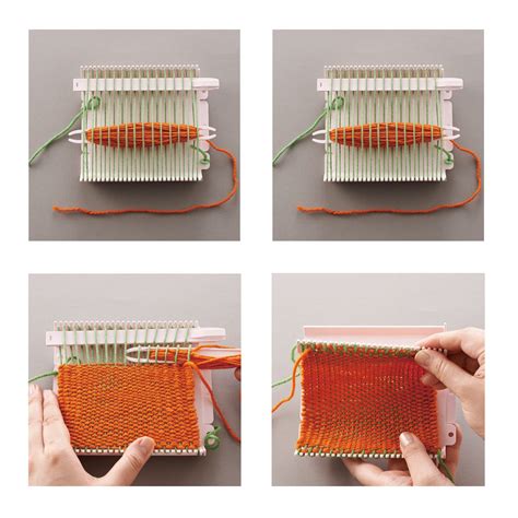Clover Mini Weaving Loom Set Warp Settings Full Instructions – Home-Crafts