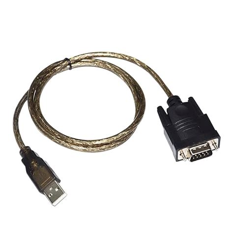 CH340 CHIP USB to RS232C D-SUB 9 PIN DB9 Male Adapter Converter Serial ...