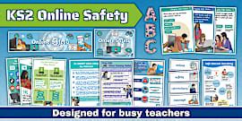 Online Safety Display Lettering