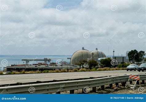 San Onofre Nuclear Power Plant Stock Photo - Image of plant, abandoned ...