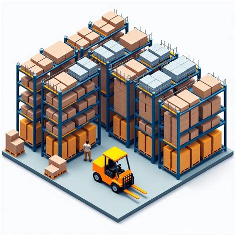 Frito-Lay Warehouse with Automated Systems | Stable Diffusion Online