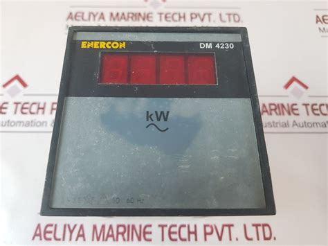 Enercon Dm 4230 Digital Panel Meter – Aeliya Marine Tech
