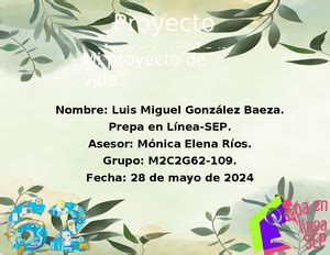 Image result for Proyecto Integrador 4 Modulo 2 Proyecto Vida