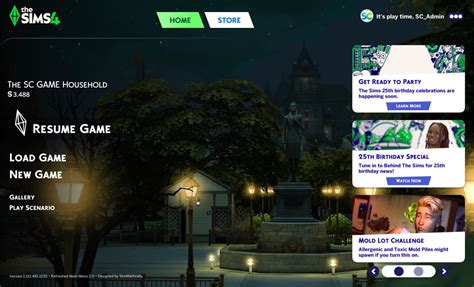 Image result for Sims 4 Menu Mod