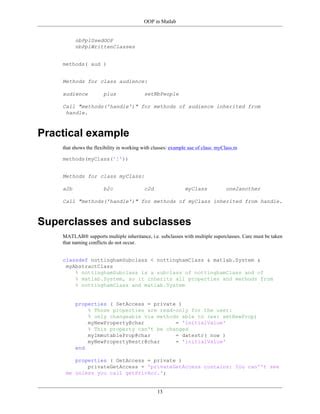 Image result for Object-Oriented Programming with MATLAB
