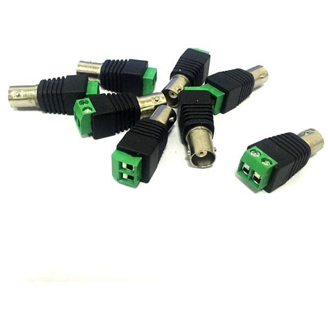 Buy INVENTO 20Pcs DC Female BNC Connector to Screw Terminal Balun ...
