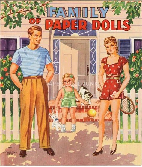 Family of Paper Dolls Instant Download Printable Family - Etsy ...