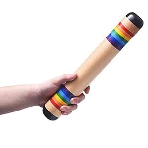 Buy 13.8 Inch Rain Stick, Wooden Rainmaker Rainstick Rattle Shaker ...