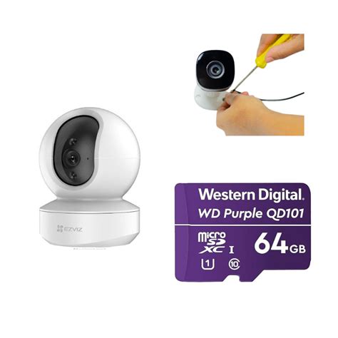 4MP Wireless Rotating Camera H6C WITH INSTALLATION AND 64GB MEMORY CAR ...