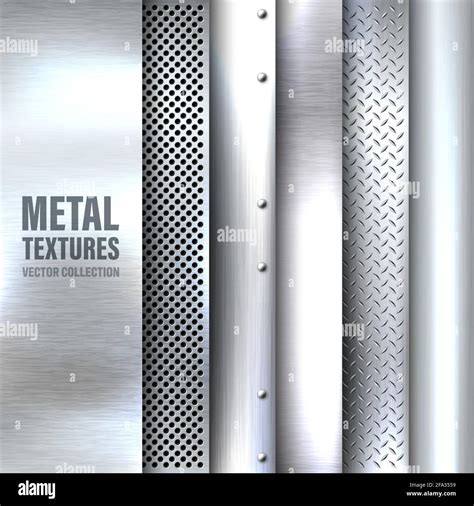 Brushed Metal Texture Vector