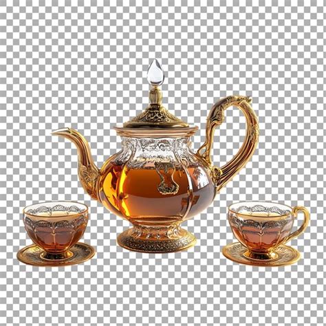 Png turkish kettle teapot set against a transparent background for ...