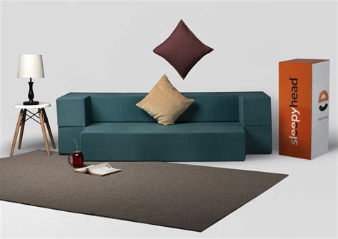 Sleepyhead SofaBed - Foldable Sofa Cum Bed with, Deep Teal — Sleepbee