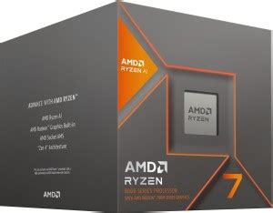 AMD Ryzen 7 8700G 4.2 GHz Upto 5.1 GHz AM5 Socket 8 Cores 16 Threads 8 ...