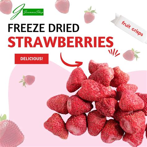 FREEZE DRIED STRAWBERRIES (BULK) | Shopee Philippines