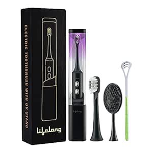 Lifelong Electric Toothbrush with UV sealed Sterilization |3X Plaque ...
