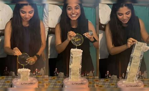 दोस्तों ने बर्थडे पर लड़की को दिया ऐसा जबरदस्त सरप्राइज, केक बन गया ATM ...