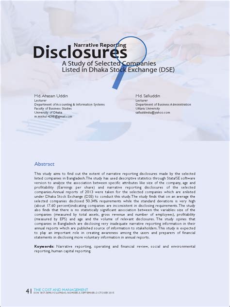 Narrative Report in Financial Statement Example 的图像结果