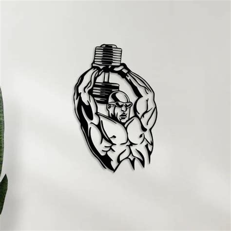 Triceps Exercise Metal Wall Art – Shital Crafts-One Stop Place for ...