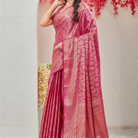 Experience Elegance in Every Fold of Mysore Brocket Silk – Rashmiwala ...