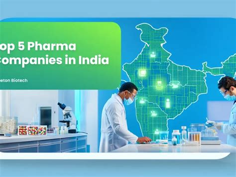Top Pharma Companies in India : 10 Best Pharma companies