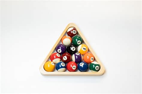 Pool Snooker Billiard Table Timber Triangle For 2" inch balls (15 Ball)
