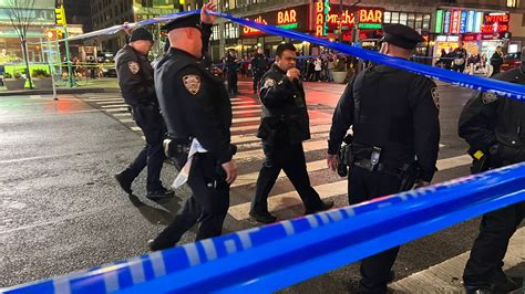 Man, 22, dead in New York City Times Square shooting after gunfire ...