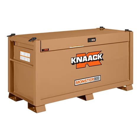 KNAACK MONSTERBOX Chest 66-in W x 30-in L x 36-in H Brown Steel Jobsite ...