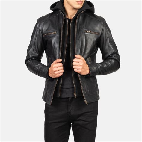 Hooded Leather Jackets – Good Leather Garments