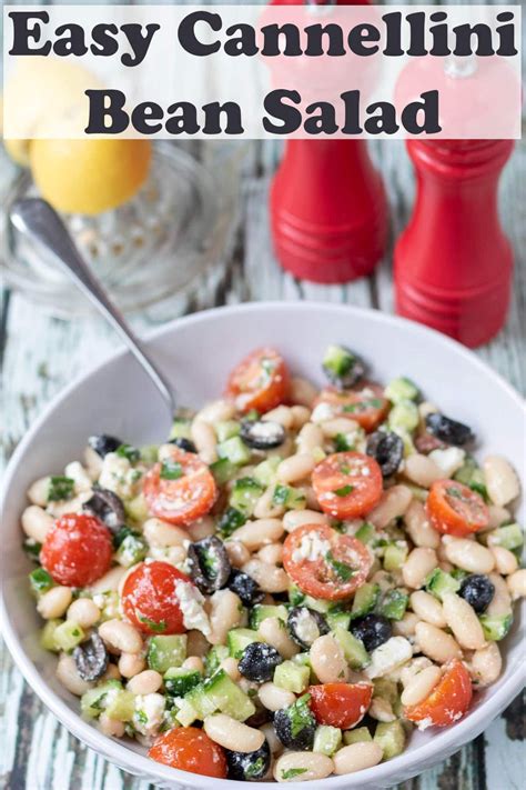 Easy cannellini bean salad – Artofit