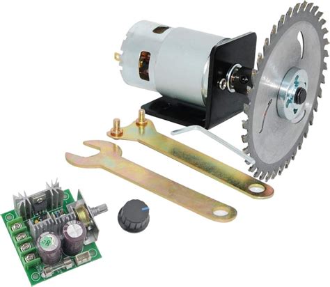 Buy CHANCS 12V24V 10000RPM2000RPM 775 electric motor table saw a kit ...