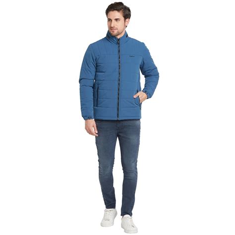 Being Human Regular Fit Men Collared Jackets-Blue