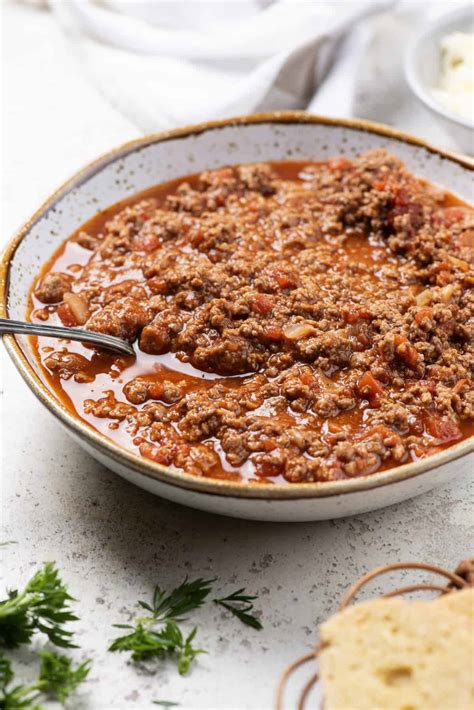No-Bean Chili - Food Faith Fitness