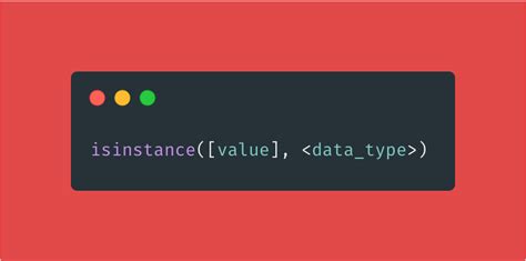 Isinstance Python 的图像结果