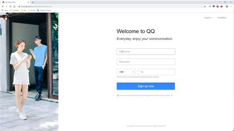 How to create QQ account / How to login in QQ in easy steps - YouTube