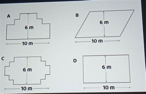 Q.45) A carpenter has 32 metres of timber and wants to make a border ...