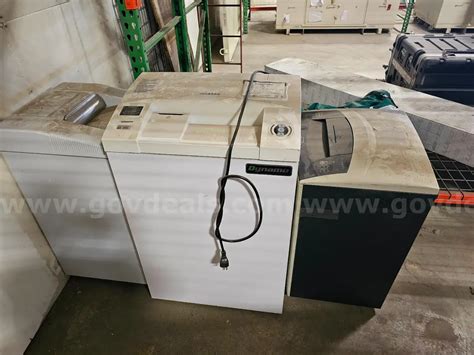 Paper Shredders (Anchorage, AK) | GovDeals