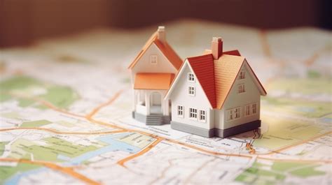 New map location house house on map moving house | Premium AI-generated ...