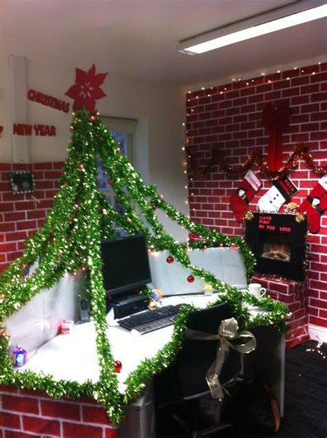 diy christmas desk decorations
